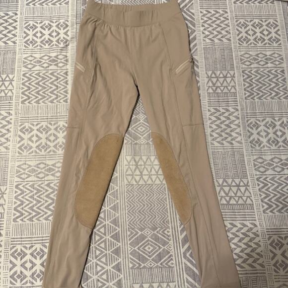 Willit Horse Riding Pants - Tan - Kids Medium - Picture 1 of 5